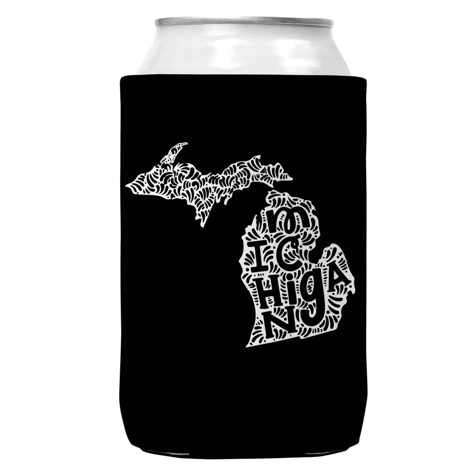 Michigan Can Coozie Cooler for 12oz Cans | State Koozie