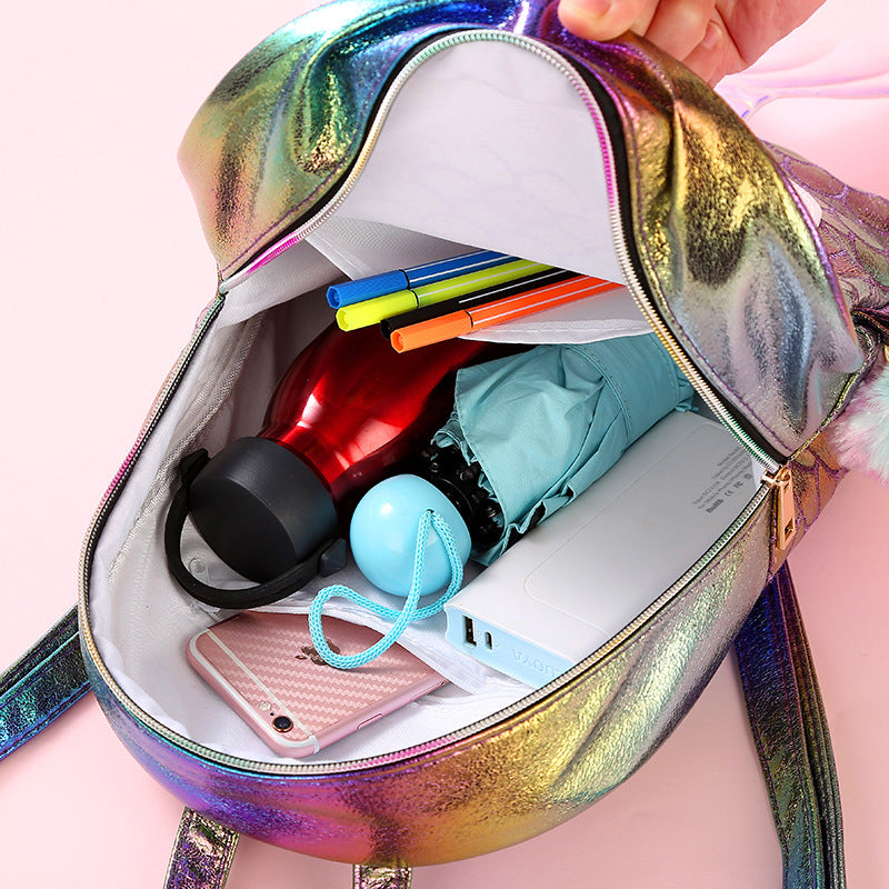 HOT SALE Own Design Mermaid Girls Bag-Backpack