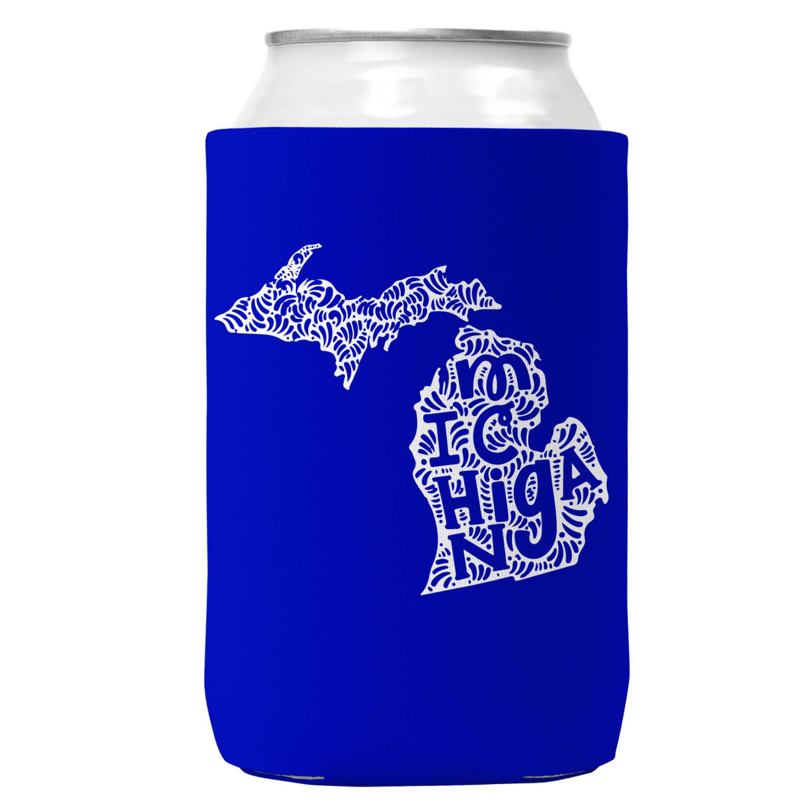 Michigan Can Coozie Cooler for 12oz Cans | State Koozie