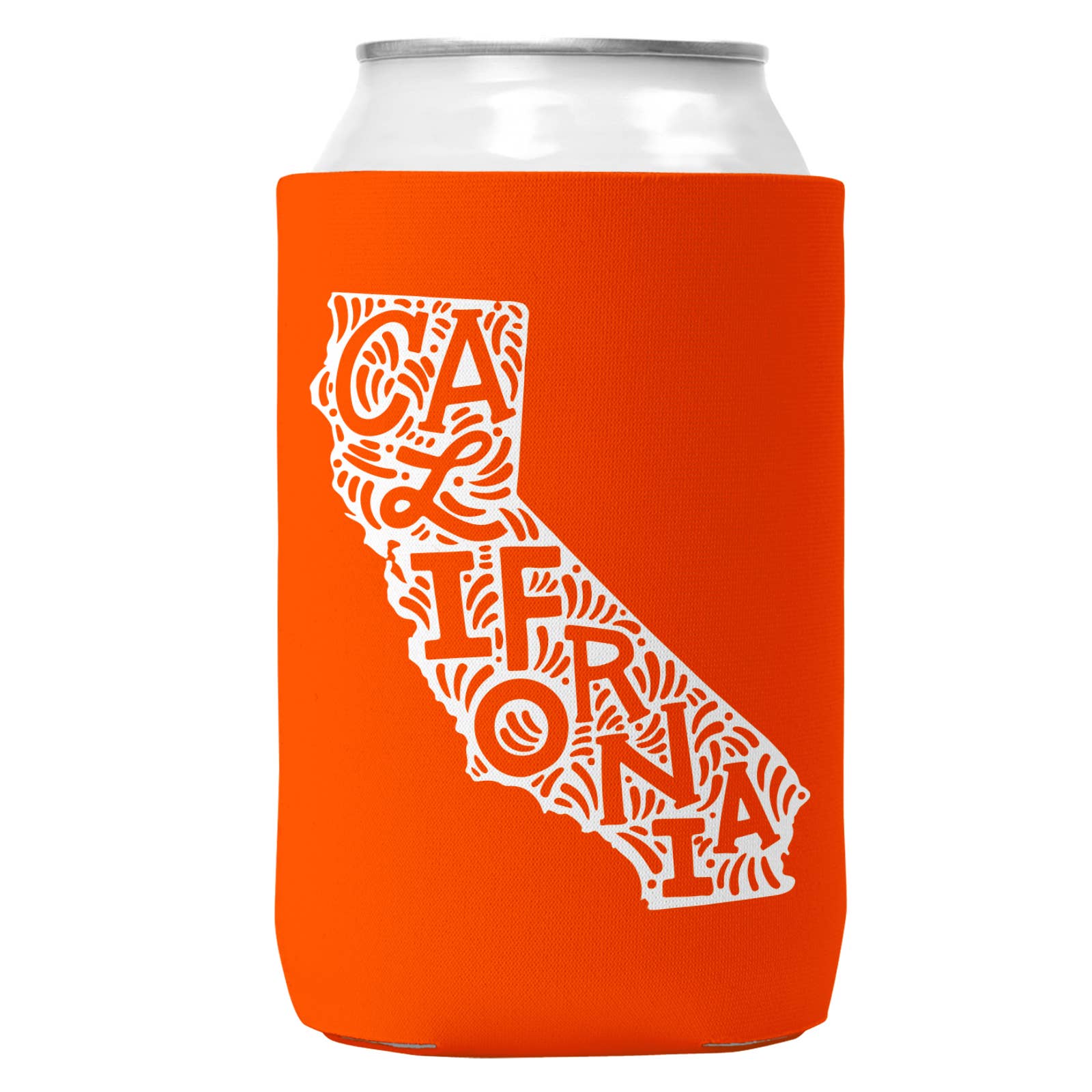California Can Coozie Cooler for 12oz Cans | State Koozie