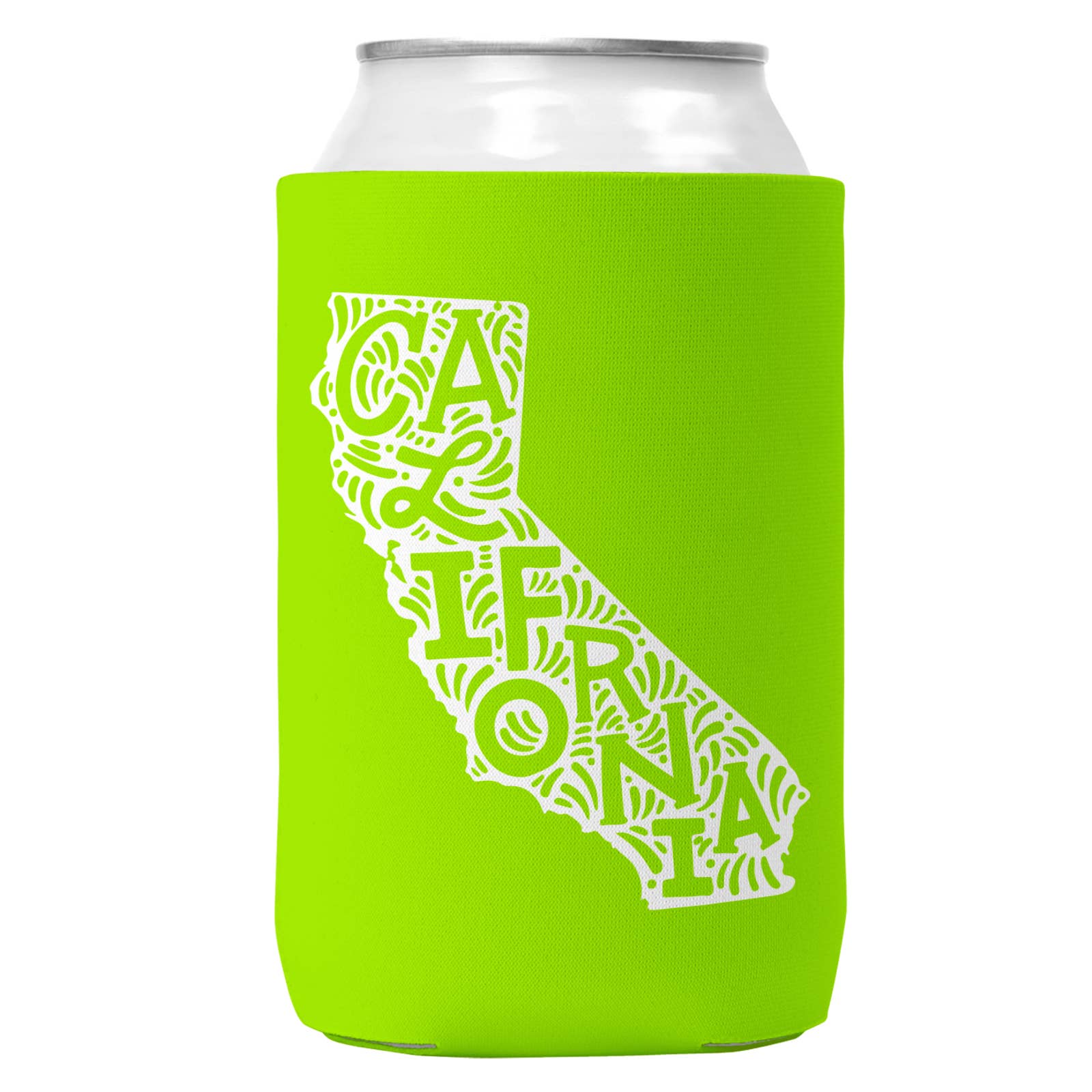 California Can Coozie Cooler for 12oz Cans | State Koozie