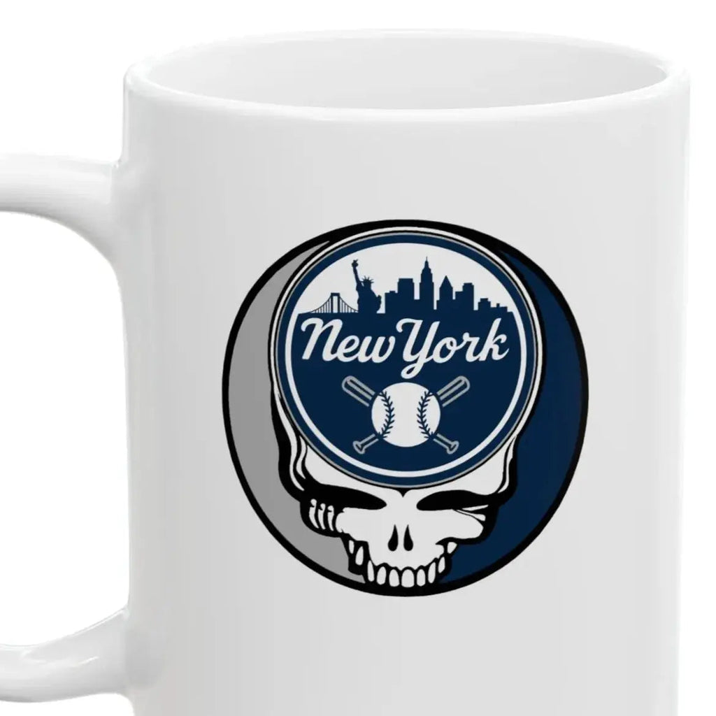 New York Yankees Original Stealie Grateful Dead Coffee Mug