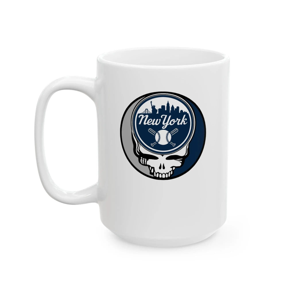 New York Yankees Original Stealie Grateful Dead Coffee Mug