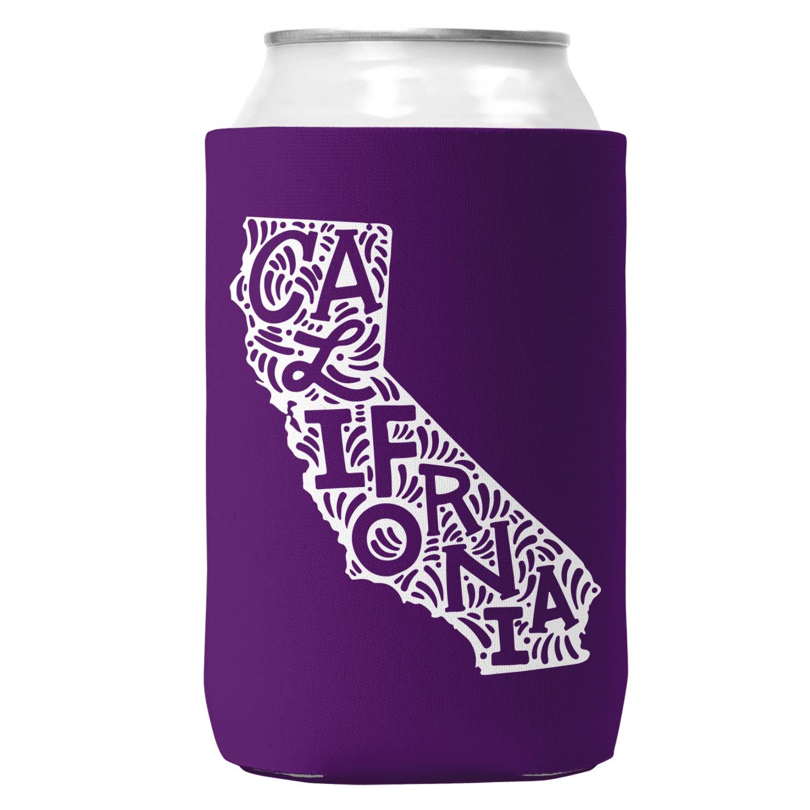 California Can Coozie Cooler for 12oz Cans | State Koozie