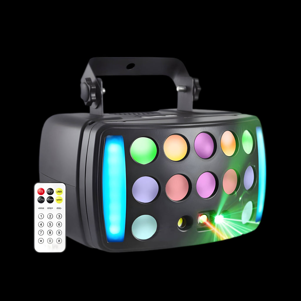 X1 Sound-Activated 4-in-1 Party Laser Lights 50W DJ Disco Strobe