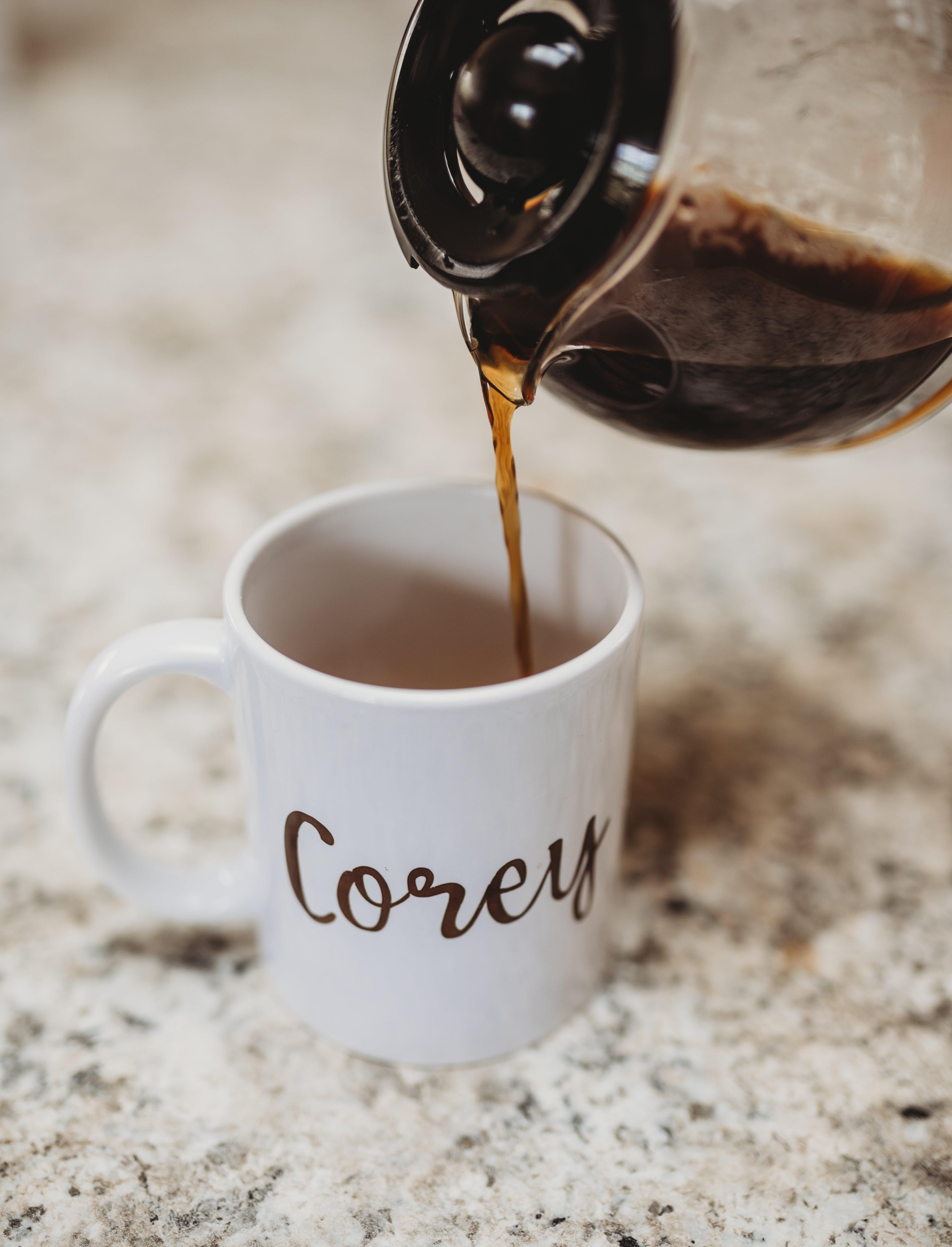 GRANDMA AND GRANDPA Personalized Coffee Mugs