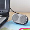 Portable USB Mini Speaker Stereo for PC & PS4 (Black)