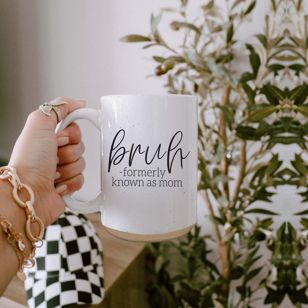 Bruh 16oz Ceramic Coffee Mug - Funny Statement Morning Tea Cup