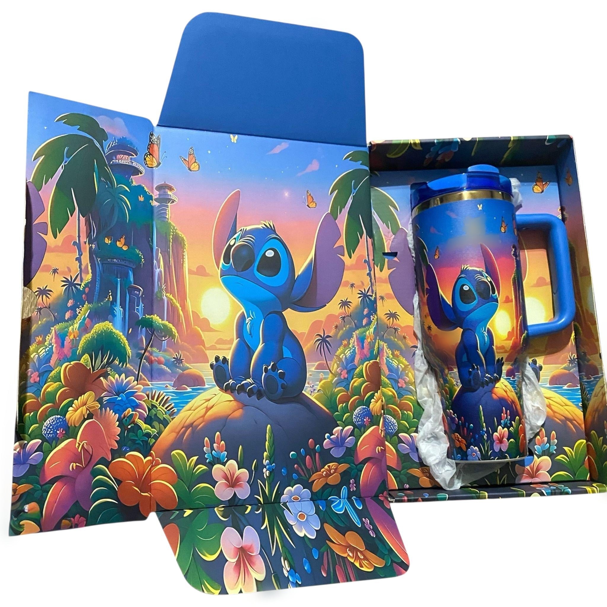 40oz Insulated Tumbler with Handle - Limited Edition Thermos Cup